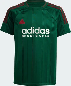 adidas Tiro Nations Pack T-Shirt kurzarm dark green/collegiate burgundy/cloud white (Junior)