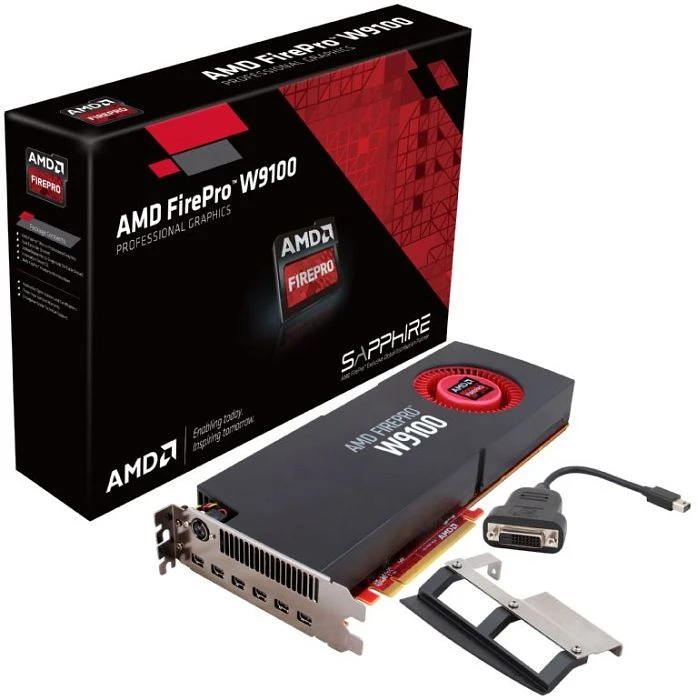AMD FirePro W9100, 16GB GDDR5, BNC, 6x mDP