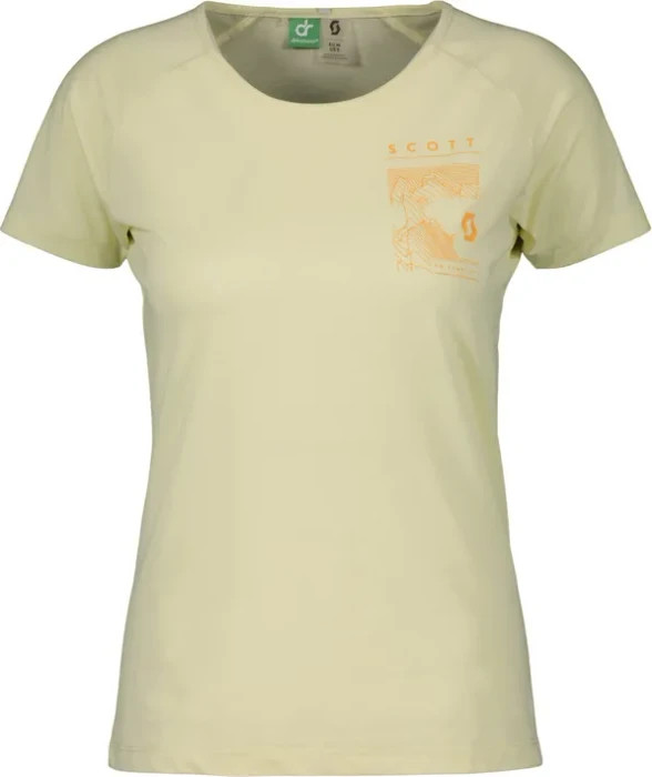 Scott Defined Dri Trikot kurzarm soft yellow (Damen)