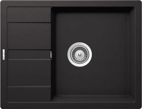 Schock Manhattan D-100 Einbau Becken reversibel nero