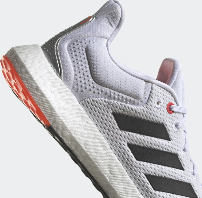 adidas Pureboost 21 cloud white/core black/solar red (Herren)