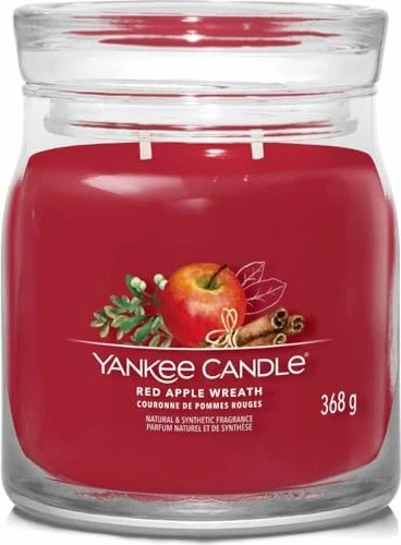 Yankee Candle Red Apple Wreath Duftkerze, 368g