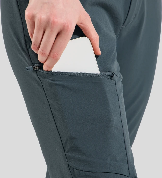 Odlo Ascent Hose lang dark slate (Damen)