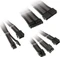 Kolink Core Adept Braided Cable Extension Kit, Black/Gunmetal Vorschaubild