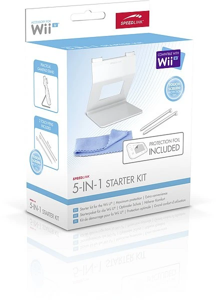 Speedlink 5in1 Starter Kit Comfort Set weiß (WiiU)