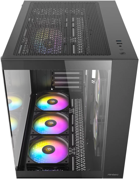 Antec CX800 RGB ELITE, schwarz, Glasfenster
