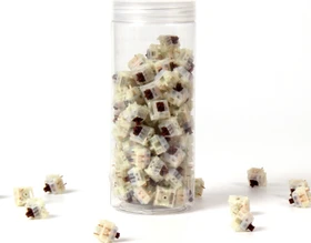 Keychron Gateron Cap V2 Milky-Brown Switch Set, 110er-Pack