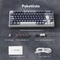 RK Royal Kludge M75 Wireless, weiß/violett, LEDs RGB, hot-swap, RK BROWN, USB/Bluetooth, DE Vorschaubild