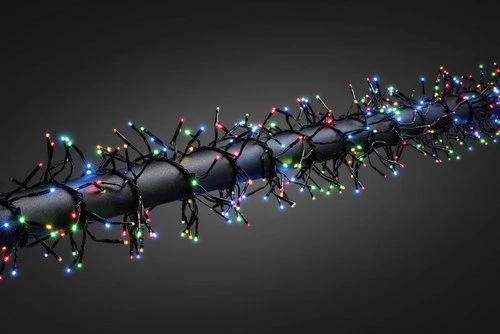 Konstsmide Micro Büschellichterkette LED 960x mehrfarbig
