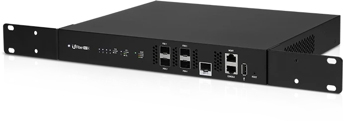 Ubiquiti UFiber OLT Rackmount 10G Managed Switch, 4x SFP, 1x SFP+