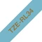 Brother TZe-RL34 Beschriftungsband, 12mm, gold/hellblau Vorschaubild