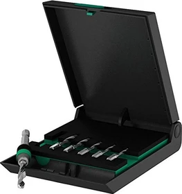 Wera 847/7 HSS Kombigewindebohrer-Sortiment inkl. Werkzeugbox, 6-tlg.
