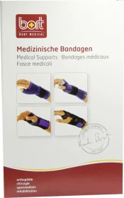 Bort Medical Handgelenkstütze mit Alu-Schiene rechts Größe M schwarz, 1 Stück