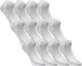 Jack & Jones Short Sock Sneaker Socken weiß, 12 Paare