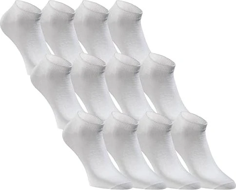 Jack & Jones Short Sock Sneaker Socken weiß, 12 Paare