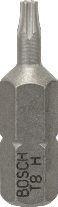 Bosch Professional Extra Hart Torx BO Bit 1/4", TR8x25mm, 2 Stück