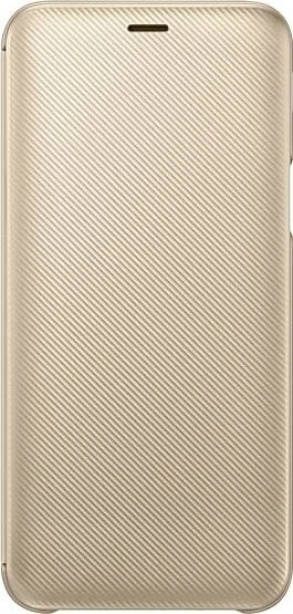 Samsung Wallet Cover für Galaxy J6 (2018) gold