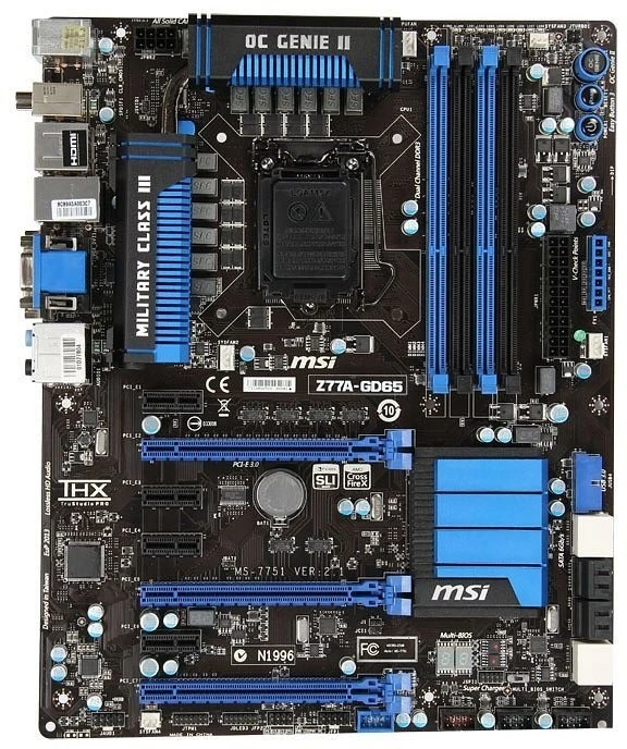 MSI Z77A-GD65 (Intel 1155)