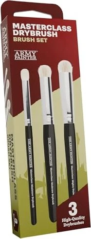 Army Painter Masterclass Drybrush Pinselset, 3-tlg.