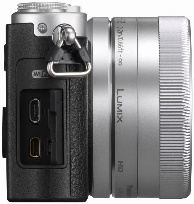 Panasonic Lumix DMC-GM1 silber mit Objektiv Lumix G Vario 12-32mm 3.5-5.6 ASPH OIS