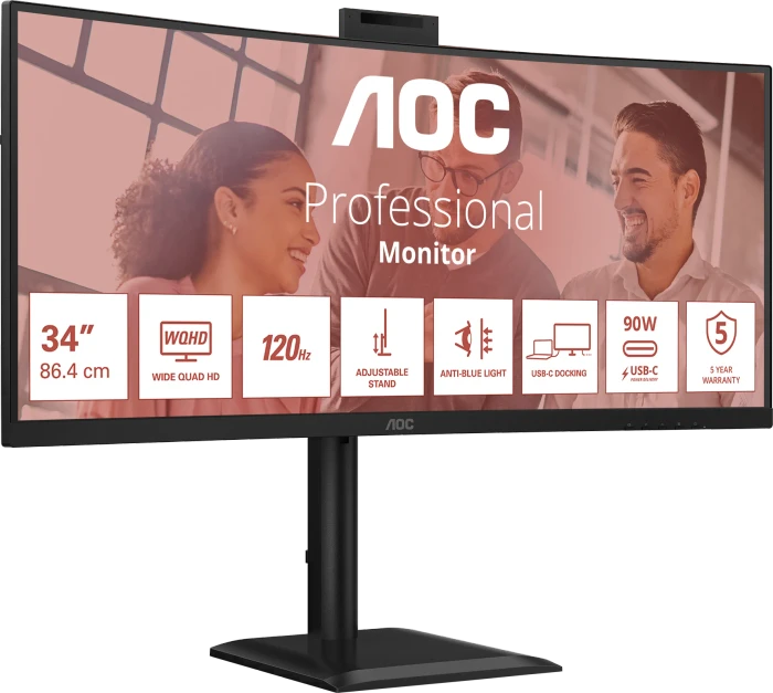 AOC CU34E4CW, 34"