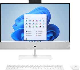 HP Pavilion 24-ca0400ng, Snowflake White, Ryzen 5 5500U, 16GB RAM, 512GB SSD
