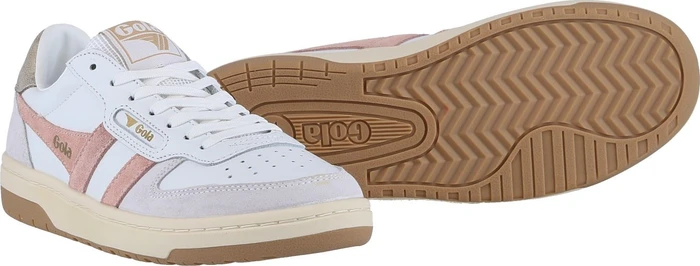 Gola Hawk white/pearl pink/gold (Damen)