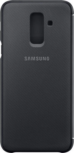 Samsung Flip Wallet für Galaxy A6+ (2018) schwarz