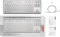 Lenovo 900 Wireless Mechanical Keyboard, Seashell, TKL, LEDs weiß, Low Profile Optical RED, USB/Bluetooth, DE Vorschaubild