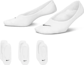 Nike Everyday Lightweight Footie Socken white/wolf grey, 3 Paare