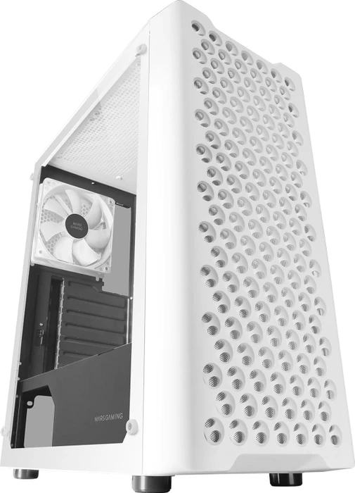 Mars Gaming MC-iPRO White, Glasfenster