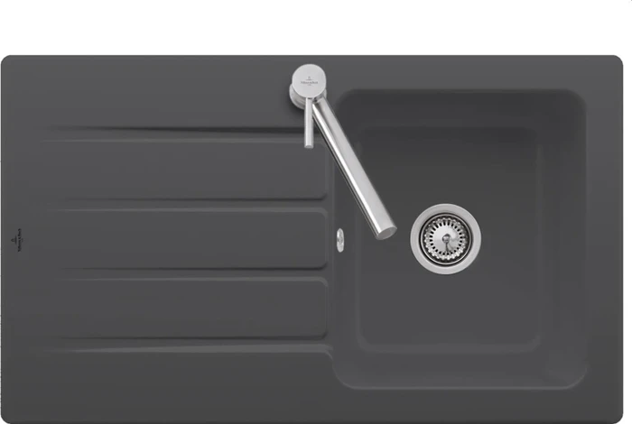 Villeroy & Boch Architectura 860x510mm Becken reversibel graphite