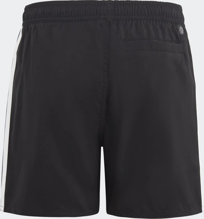 adidas 3-Streifen Badeshorts schwarz/weiß (Junior)