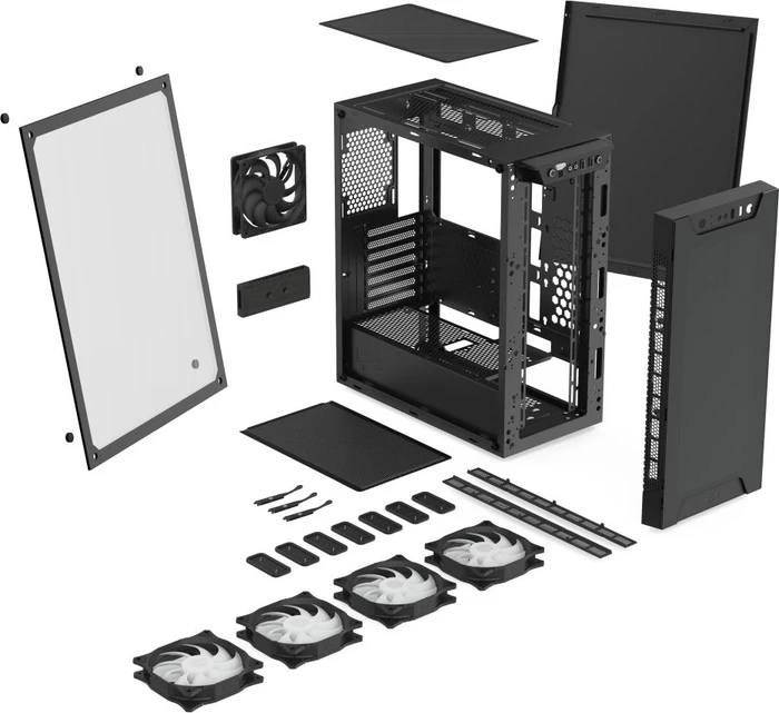 Endorfy SilentiumPC Armis AR6X Evo TG ARGB, Glasfenster