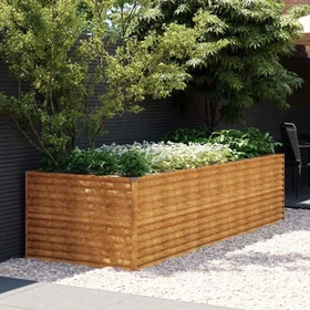 vidaXL Cortenstahl Hochbeet 290x100cm
