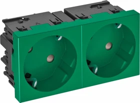 OBO Bettermann Connect 45 Steckdose Schutzkontakt 33° 2-fach