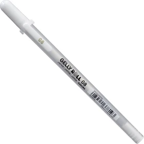 Sakura Gelly Roll 08 M Gelroller (Mine) weiß/transparent