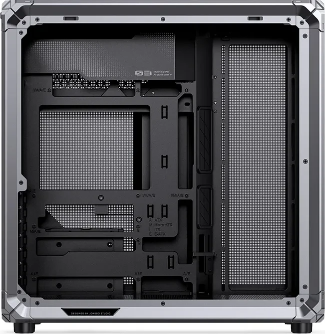 Jonsbo X400 Pro Gray, Glasfenster