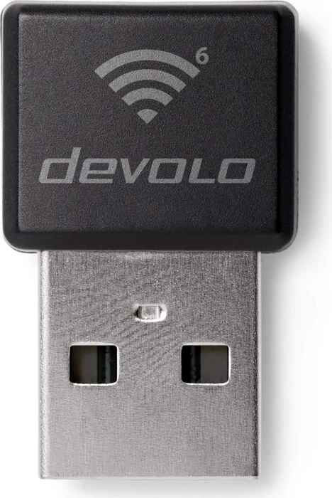 devolo WLAN-Adapter, 2.4GHz/5GHz WLAN, AX1800, USB-A 2.0 [Stecker]