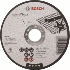 Bosch Professional AS46TBF Expert for Inox Trennscheibe, 125x2x22.23mm, 1 Stück