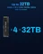 TerraMaster F4 SSD, Intel N95, 8GB RAM, 1x RJ-45 5GBase-T, 1x USB-C 3.1 Vorschaubild
