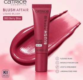 Catrice Blush Affair Liquid Blush 060 berry bliss, 10ml