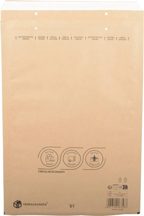 VP Group aroFOL Classic Standard Luftpolstertasche braun, 455x320x50mm, 50er-Pack