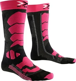 X-Bionic Ski Control 2.0 Skisocken anthracite/fuchsia (Damen)