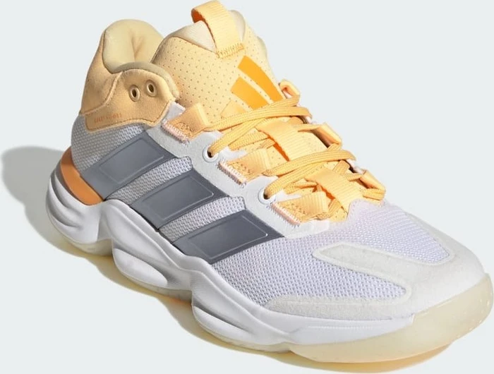 adidas Court Stabil cloud white/crystal sky/ice tangerine (Damen)