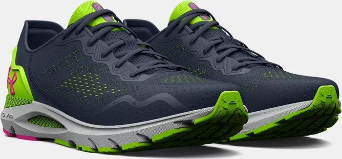 Under Armour HOVR Sonic 6 downpour gray/lime surge (Herren)