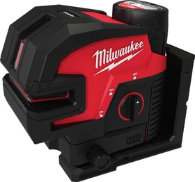 Milwaukee M12 CLL4P-301C Akku-Kreuzlaser inkl. Koffer + Akku 3.0Ah