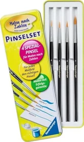 Ravensburger Malen nach Zahlen Pinselset in Blechdose