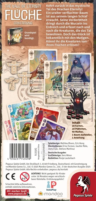 The Vale of Eternity - Flüche (Erweiterung)