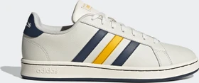 adidas Grand Court chalk white/crew navy/crew yellow